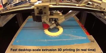 mit研发新型桌面3d打印机 速度快十倍 几分钟打镜框