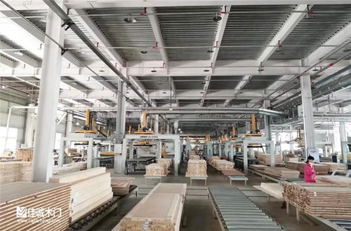 佳诚钰景木门 新型uv生产线和重砂机 打造更高产品质量